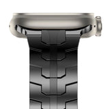 Tech-Protect rustfrit liniearmbånd til Apple Watch 4 / 5 / 6 / 7 / 8 / 9 / SE / Ultra 1 / 2 (42/44/45/49 mm) - sort