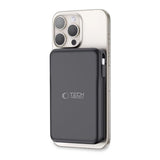 Tech-Protect LifeMag PB31 Power Bank med MagSafe 10000mAh 15W USB-C / USB-A / Indbygget USB-C / Lightning Kabler - sort
