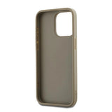 DKNY Wrist Strap Stock Logo Case til iPhone 15 Pro Max - beige