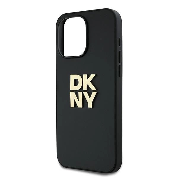 DKNY Wrist Strap Stock Logo Case til iPhone 15 Pro Max - sort