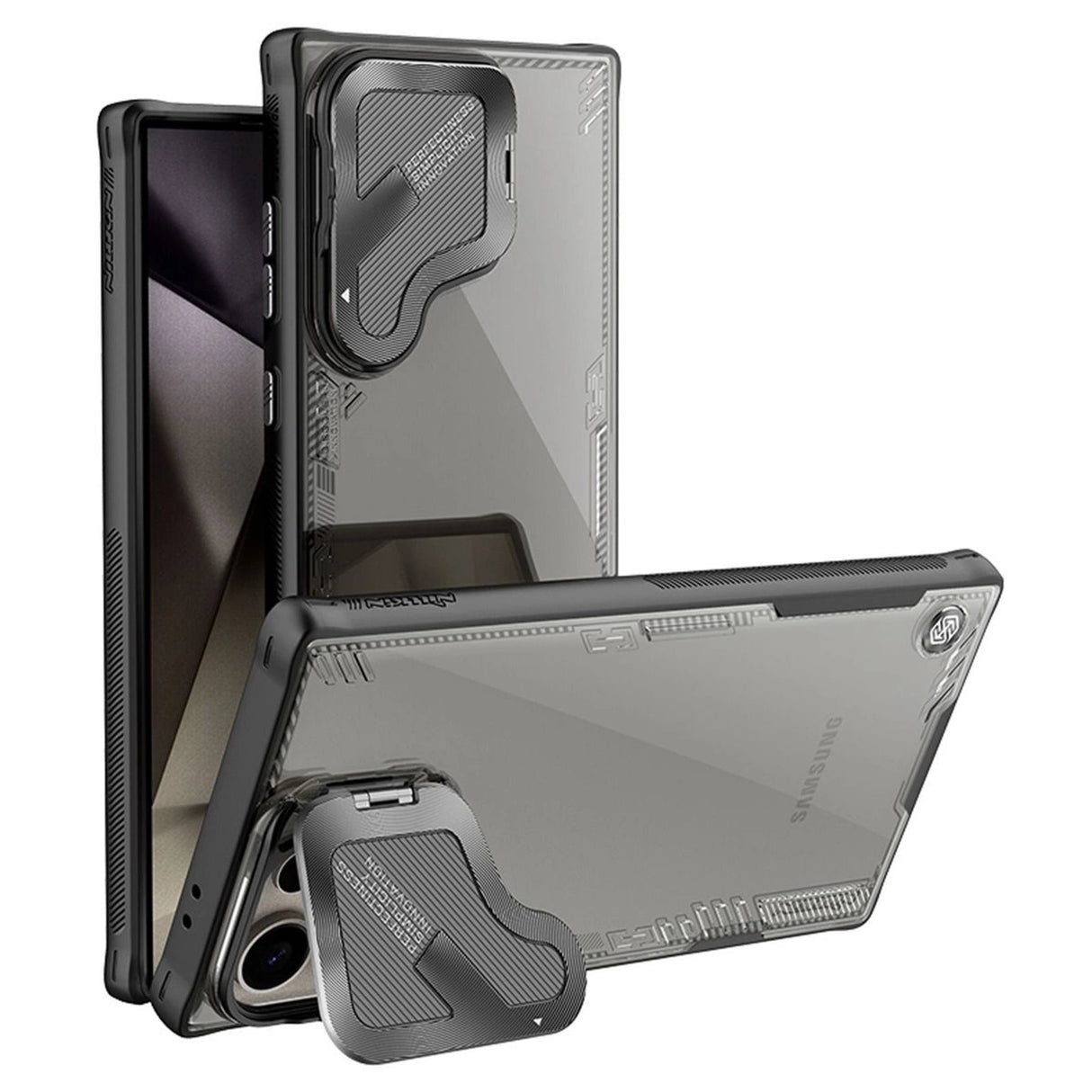 Nillkin Iceblade Prop Case til Samsung Galaxy S24 Ultra - sort