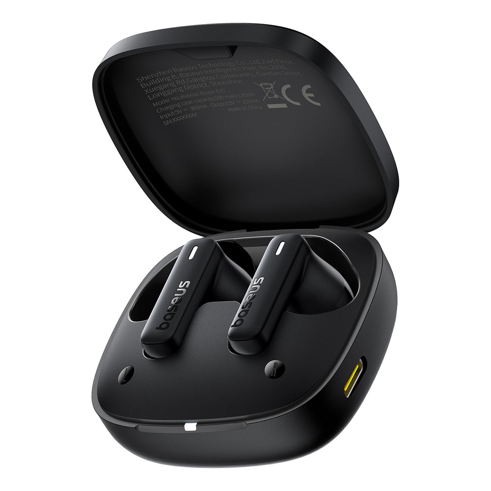 Baseus Bowie E19 TWS In-Ear trådløse hovedtelefoner - sort
