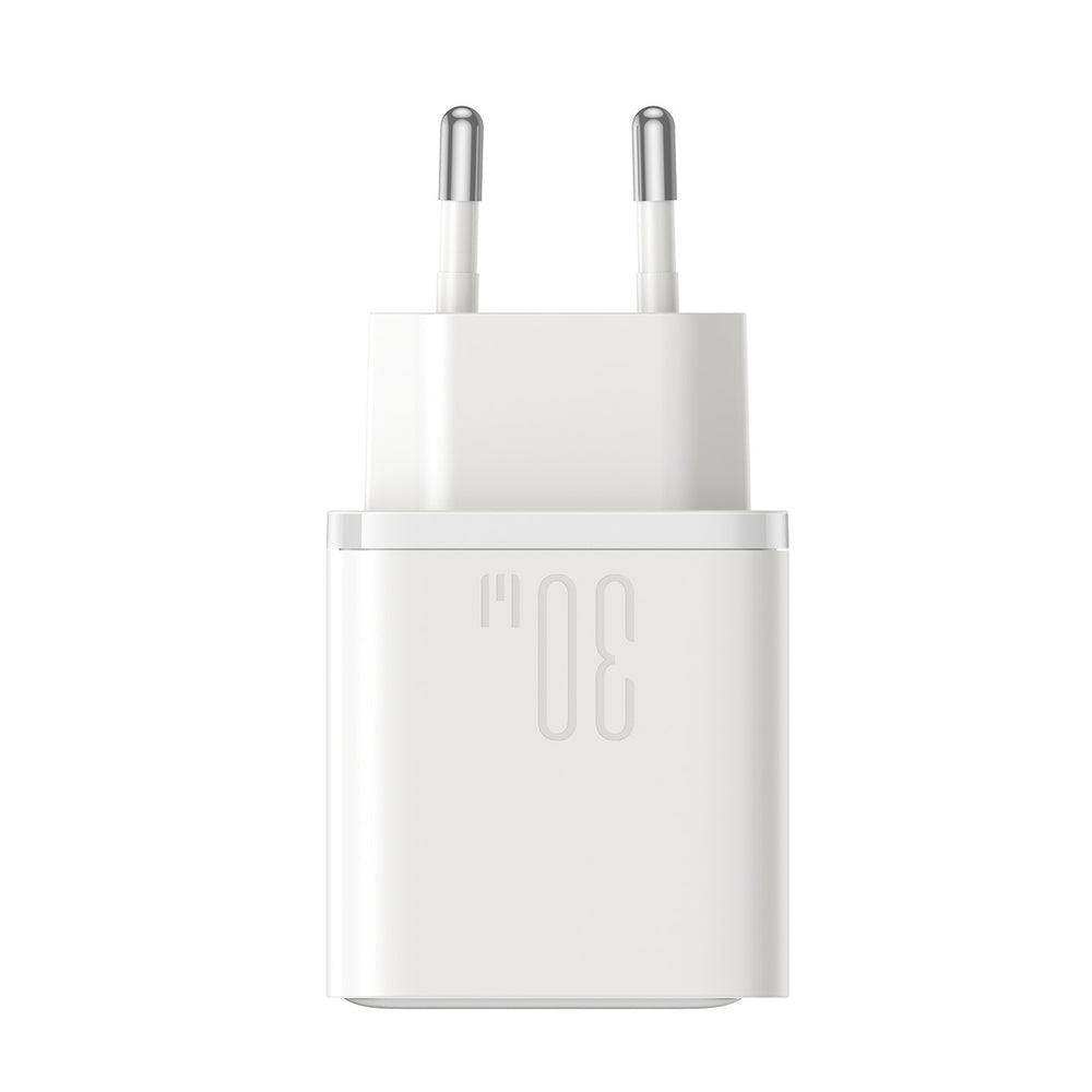 Joyroom JR-TCF15 netværksoplader USB-C / USB-A 30W - hvid