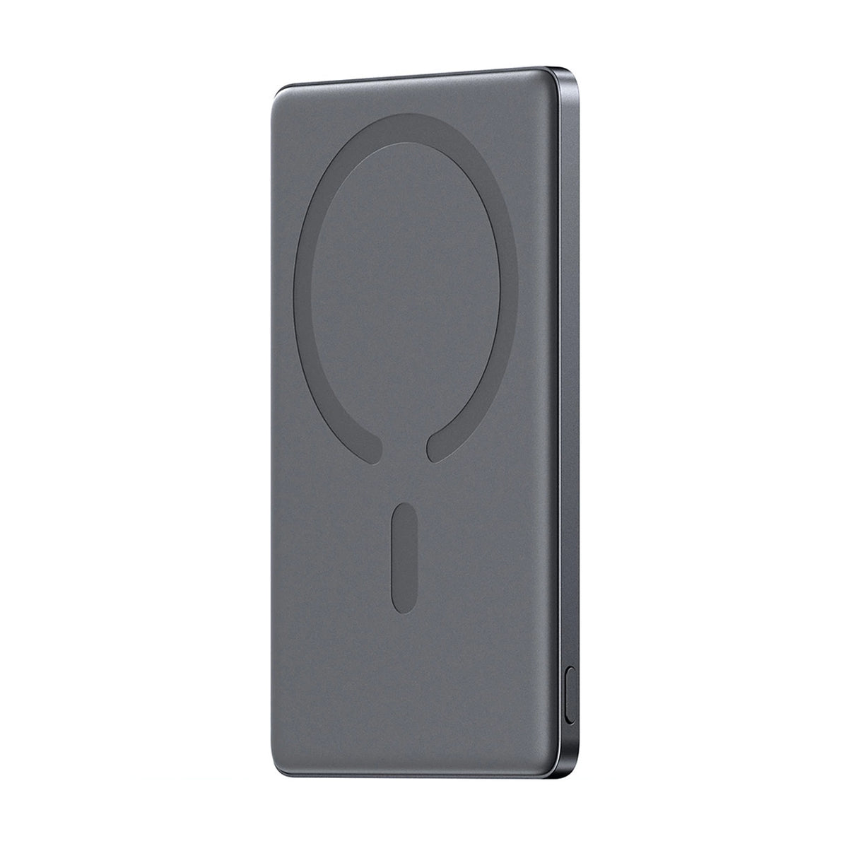 Powerbank Joyroom JR-PBM08 5000mAh 20W ultra-tynn med induktiv opladning - grå