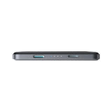 Powerbank Joyroom JR-PBM08 5000mAh 20W ultra-tynn med induktiv opladning - grå