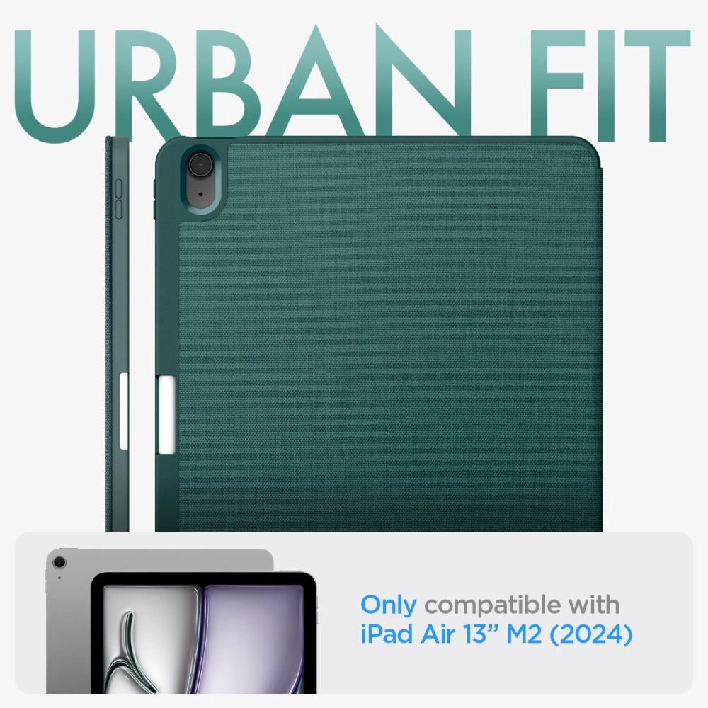 Spigen Urban Fit iPad Air 13" 2024 Case - Grøn