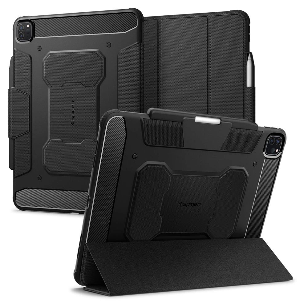 Spigen Rugged Armor Pro Case til iPad Pro 13" 2024 - sort