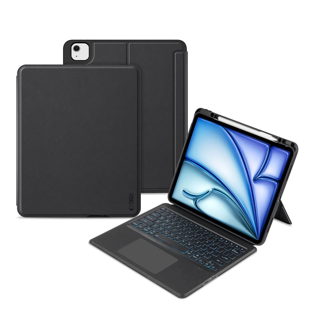 Tech-Protect SC Mag Pen + Keyboard Case til Apple iPad Air 13" (2024) - sort