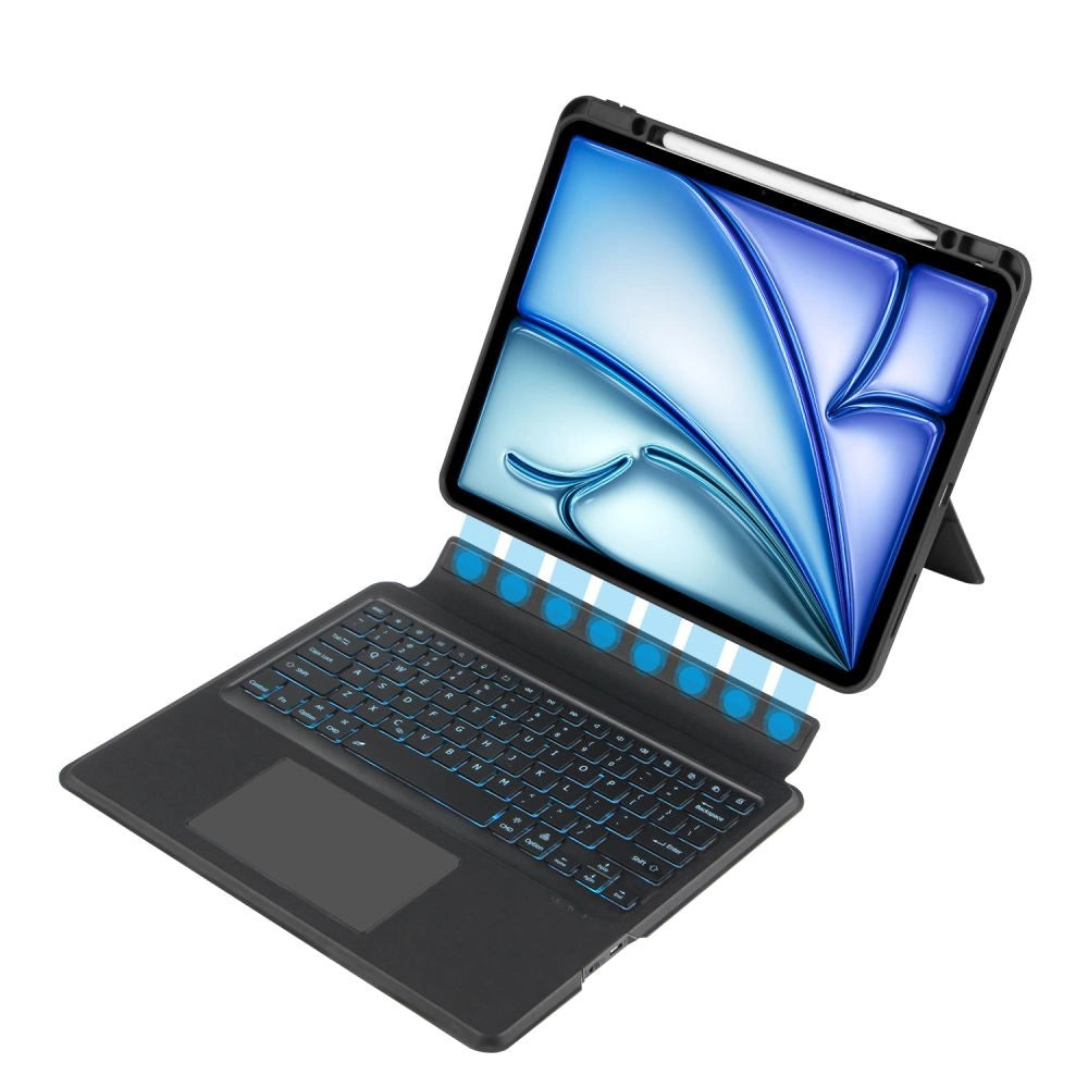 Tech-Protect SC Mag Pen + Keyboard Case til Apple iPad Air 13" (2024) - sort