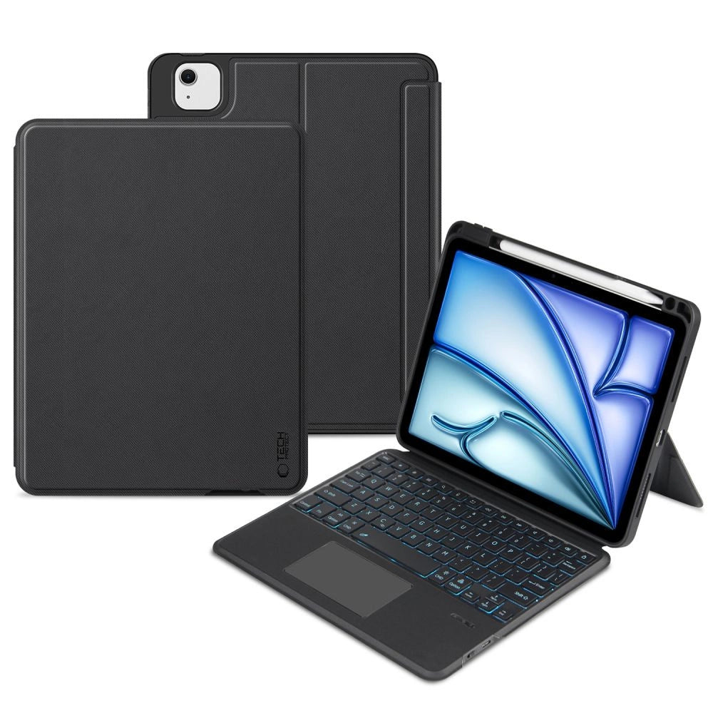 Tech-Protect SC Mag Pen + Keyboard Case til Apple iPad Air 10.9" 4. / 5. generation (2020-2022) / 11" 6. generation (2024) - sort