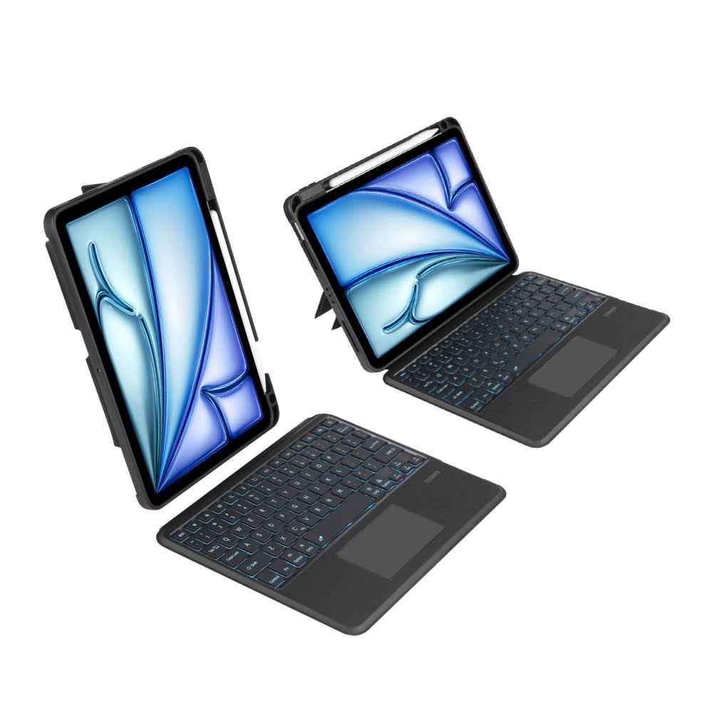 Tech-Protect SC Mag Pen + Keyboard Case til Apple iPad Air 10.9" 4. / 5. generation (2020-2022) / 11" 6. generation (2024) - sort