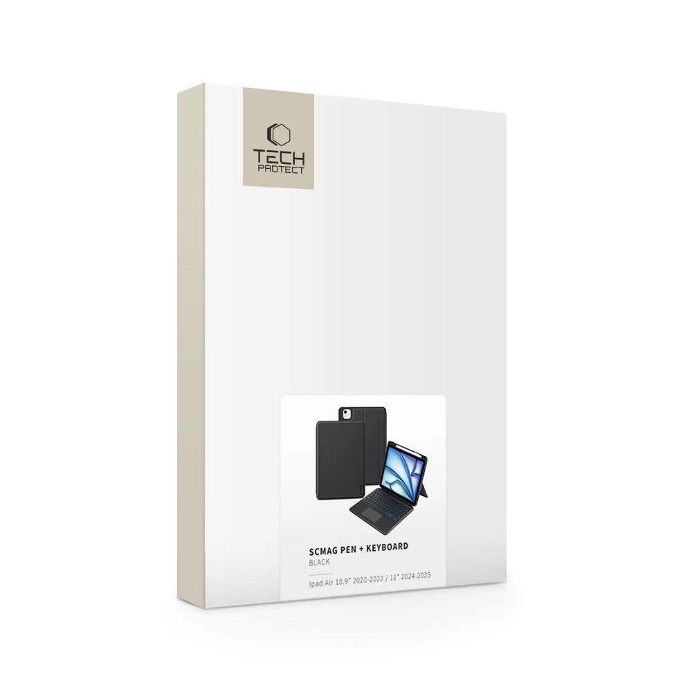 Tech-Protect SC Mag Pen + Keyboard Case til Apple iPad Air 10.9" 4. / 5. generation (2020-2022) / 11" 6. generation (2024) - sort