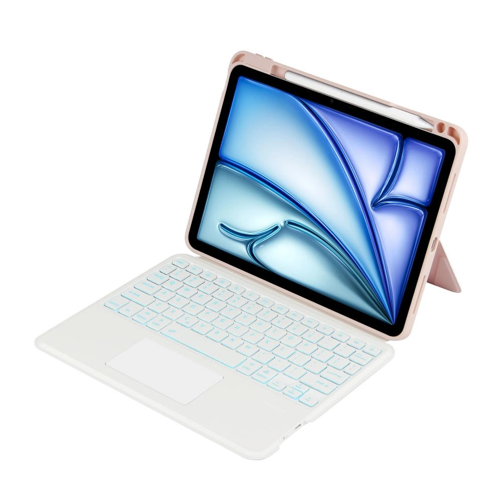 Tech-Protect SC Mag Pen + Keyboard Case til Apple iPad Air 10.9" 4. / 5. generation (2020-2022) / 11" 6. generation (2024) - Pink