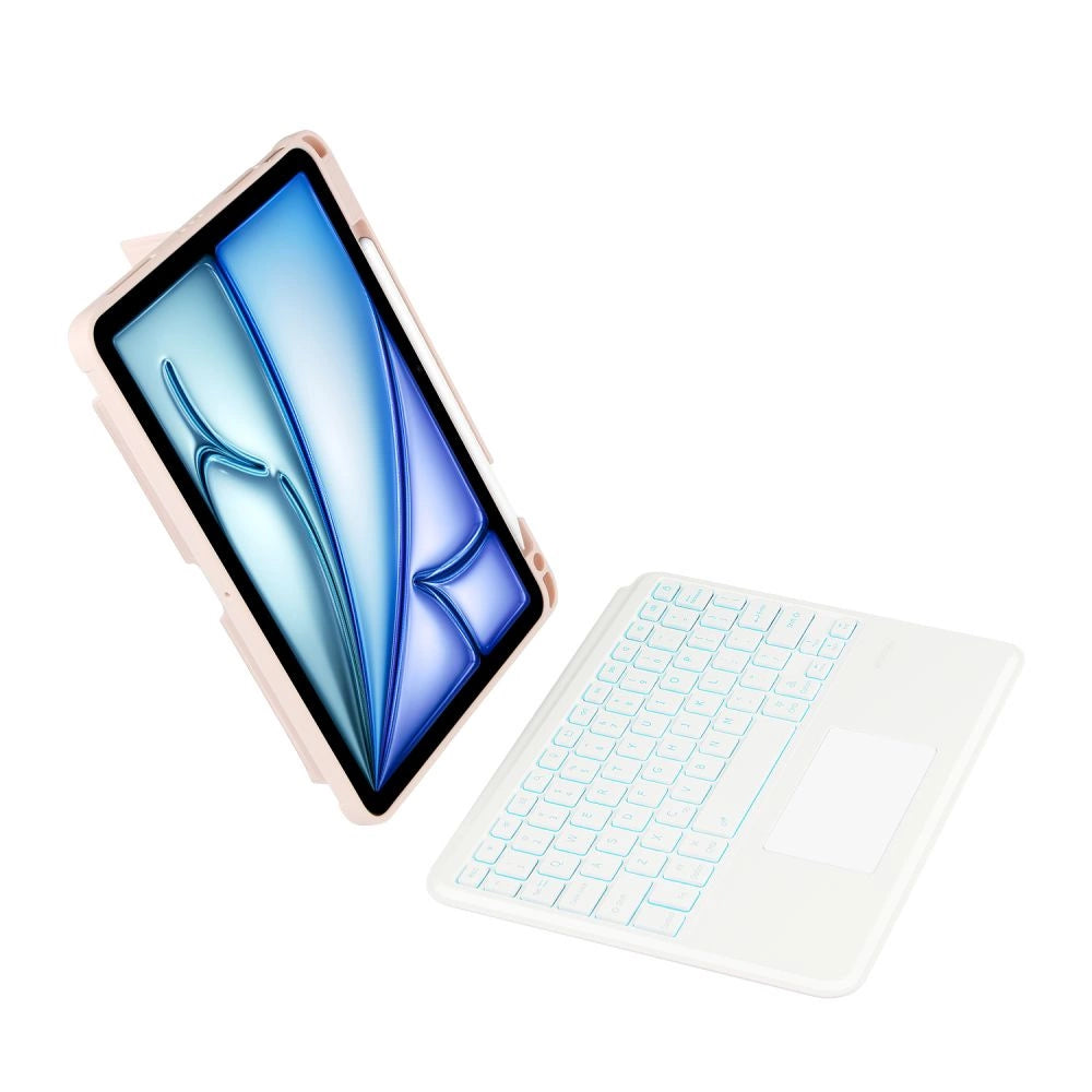 Tech-Protect SC Mag Pen + Keyboard Case til Apple iPad Air 10.9" 4. / 5. generation (2020-2022) / 11" 6. generation (2024) - Pink