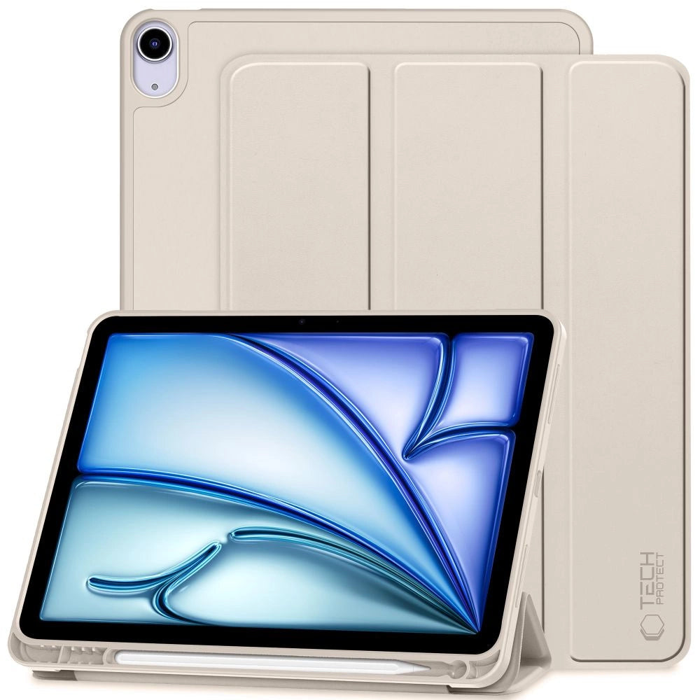Tech-Protect SC Pen Case til Apple iPad Air 10.9" 4. / 5. generation (2020-2022) / 11" 6. generation (2024) - Beige