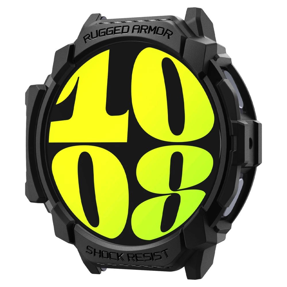 Spigen Rugged Armor Case til Samsung Galaxy Watch 7 (44mm) - Matte Black