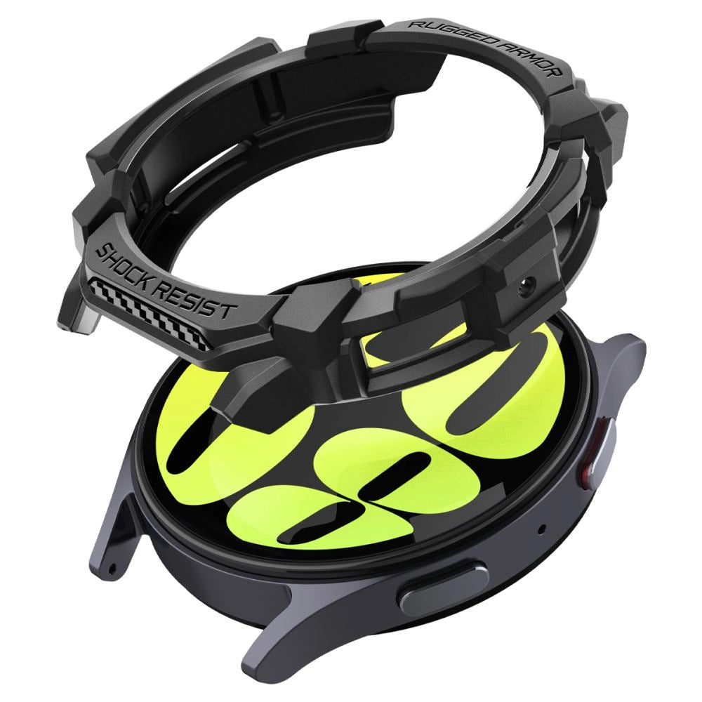 Spigen Rugged Armor Case til Samsung Galaxy Watch 7 (44mm) - Matte Black