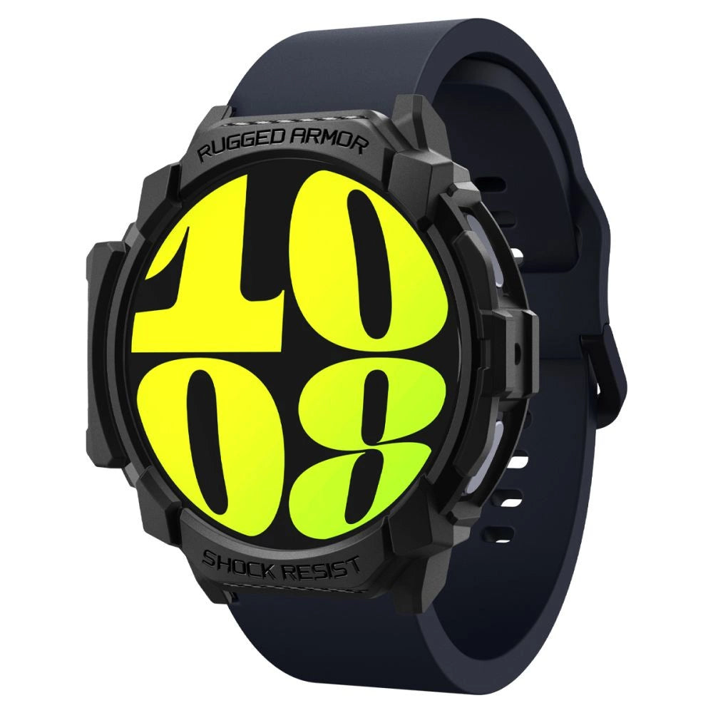 Spigen Rugged Armor Case til Samsung Galaxy Watch 7 (44mm) - Matte Black