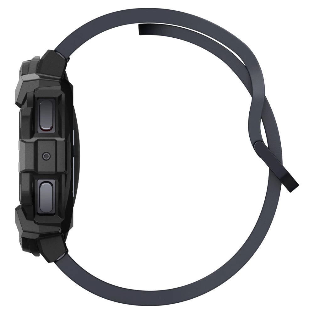 Spigen Rugged Armor Case til Samsung Galaxy Watch 7 (44mm) - Matte Black
