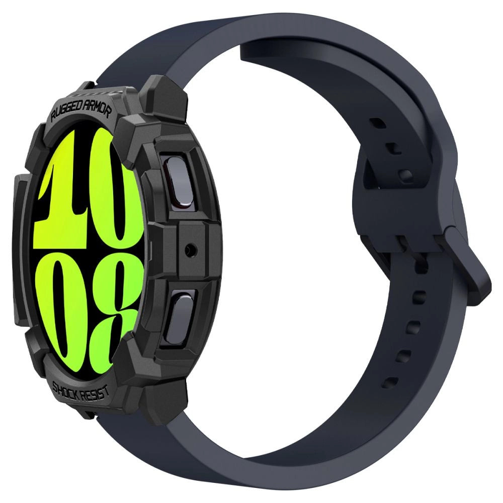 Spigen Rugged Armor Case til Samsung Galaxy Watch 7 (44mm) - Matte Black