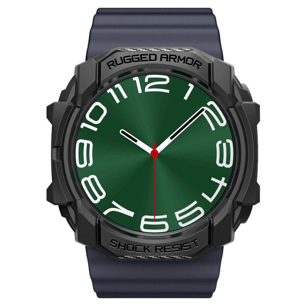 Spigen Rugged Armor Case til Samsung Galaxy Watch Ultra (47mm) - Matte Black