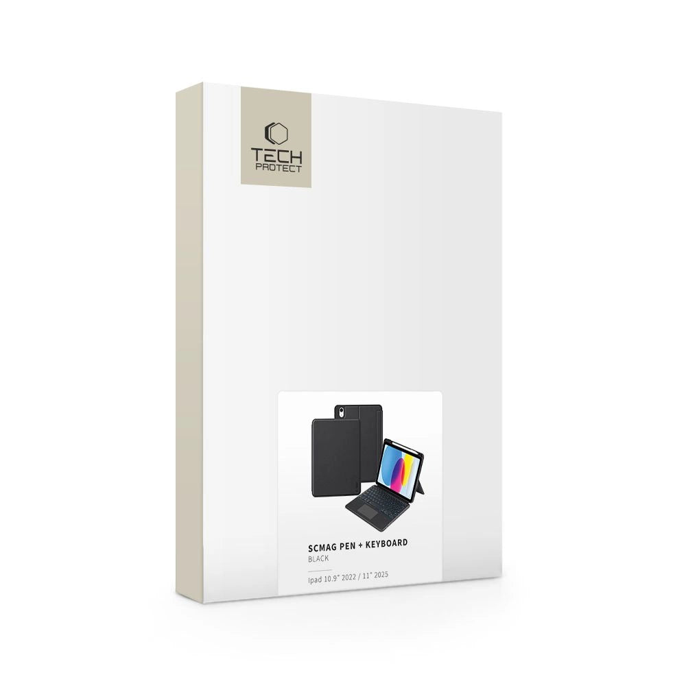 Tech-Protect SC Mag Pen + Keyboard Case til iPad 10.9" 10. generation (2022) - sort