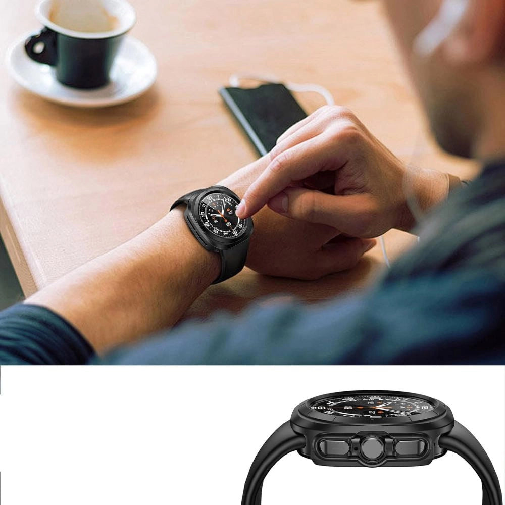 Tech-Protect Defense360 Case til Samsung Galaxy Watch Ultra (47mm) - sort