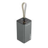 Powerbank Wozinsky K65+ 65W 30000mAh 2x USB-C, 1x USB-A 65W - grå