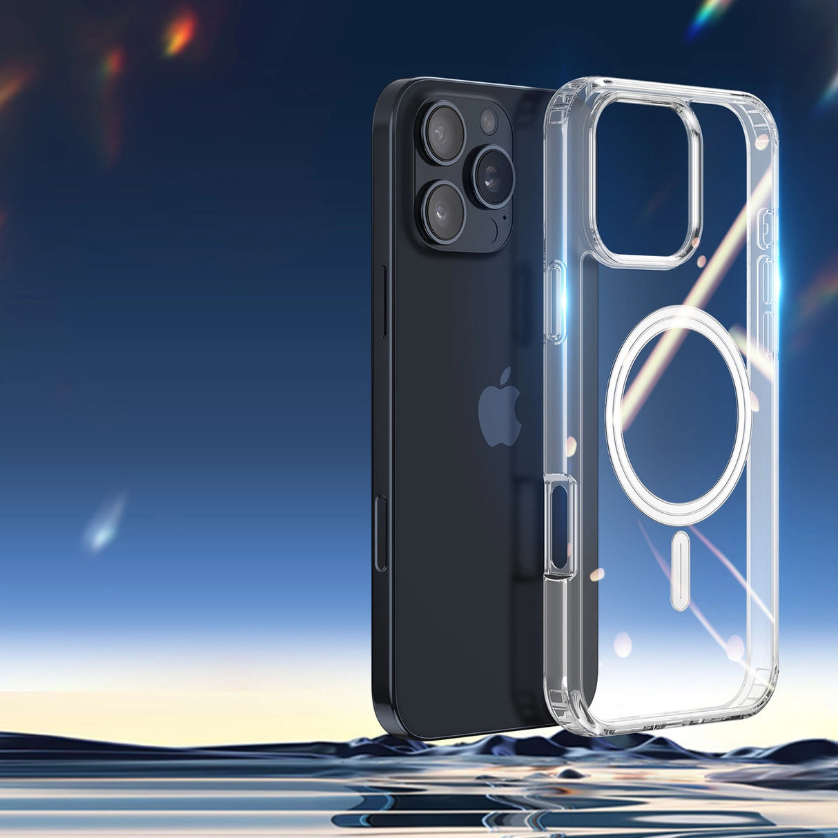 Dux Ducis Clin Mag case with MagSafe for iPhone 16 Pro Max - transparent