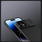 Nillkin CamShield Pro Magnetisk Case til iPhone 16 - sort