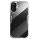 Nillkin Nature Pro Case til iPhone 16 - gennemsigtig og hvid