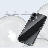 Nillkin Nature Pro Case til iPhone 16 - gennemsigtig og hvid