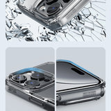 Nillkin Nature Pro Case til iPhone 16 Pro Max - gennemsigtig og hvid