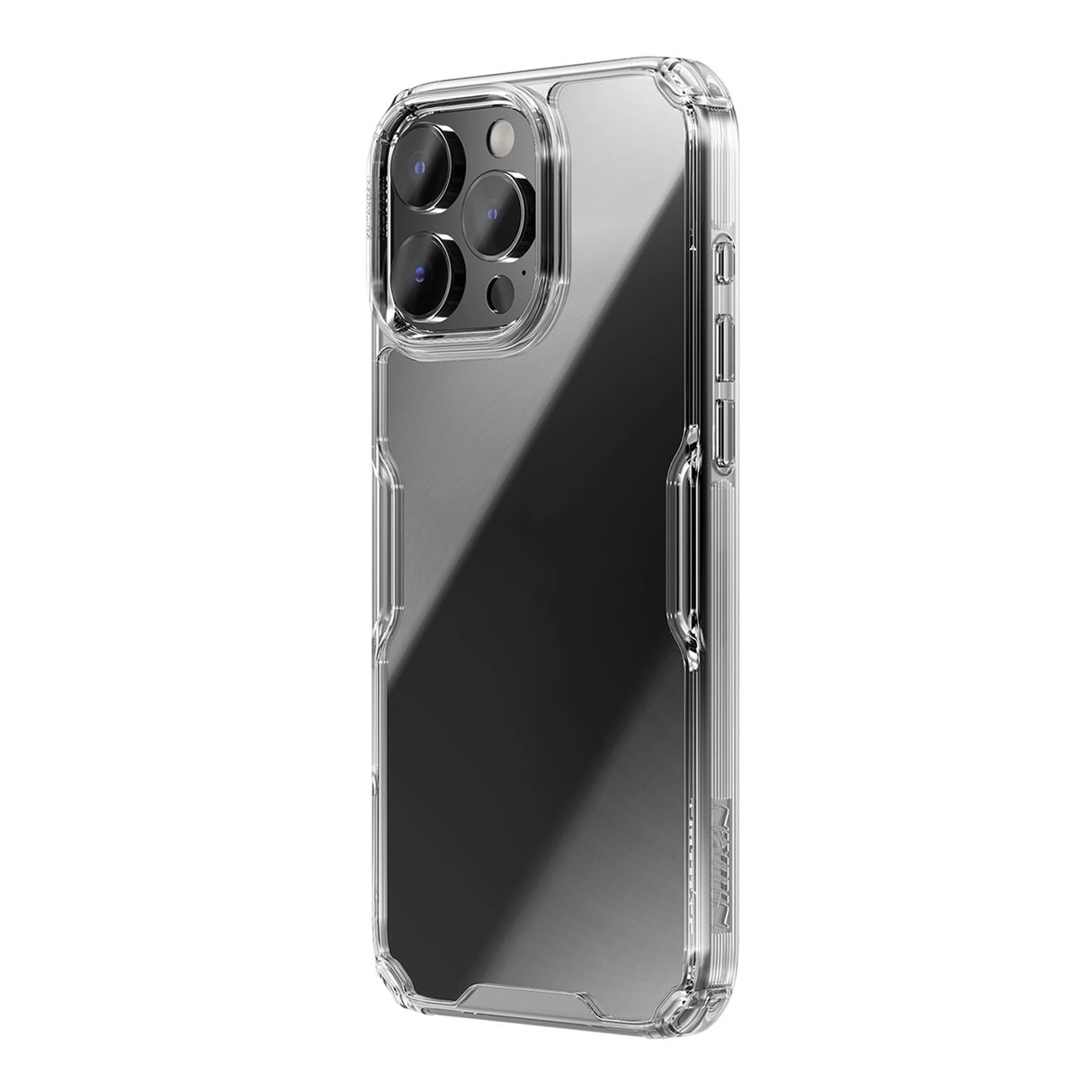 Nillkin Nature Pro Case til iPhone 16 Pro Max - gennemsigtig og hvid