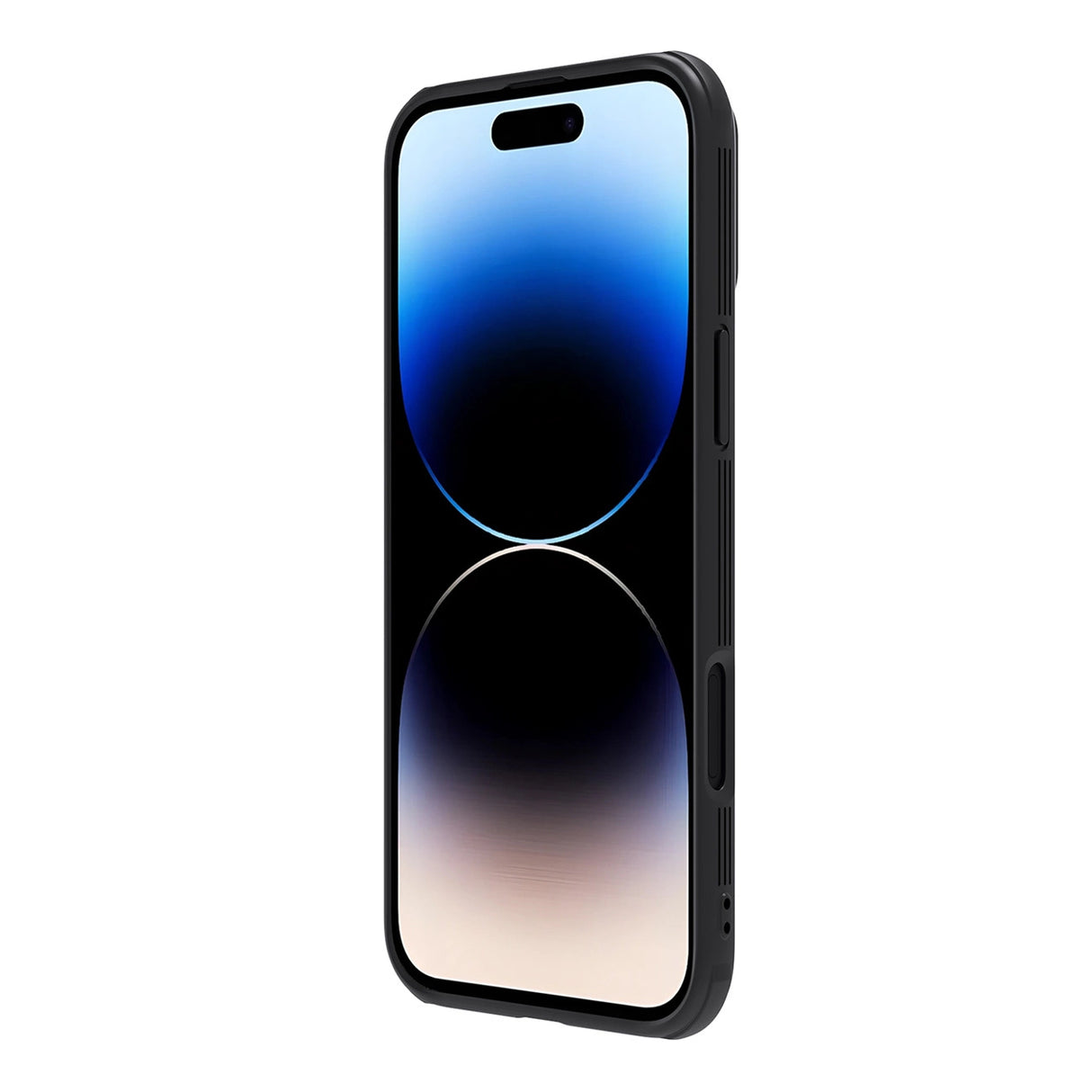 Nillkin CamShield Pro Case til iPhone 16 Pro Max med kameraomslag - sort