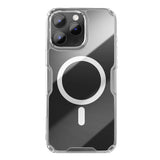 Nillkin Nature Pro Magnetic Case med MagSafe til iPhone 16 Pro - Transparent & Hvid