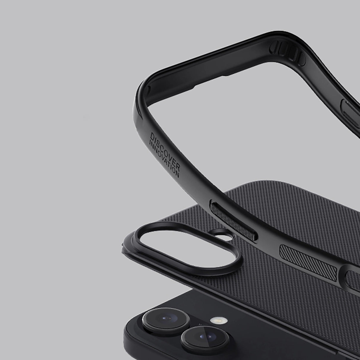Nillkin Super Frosted Shield Pro Magnetisk Case til iPhone 16 - sort