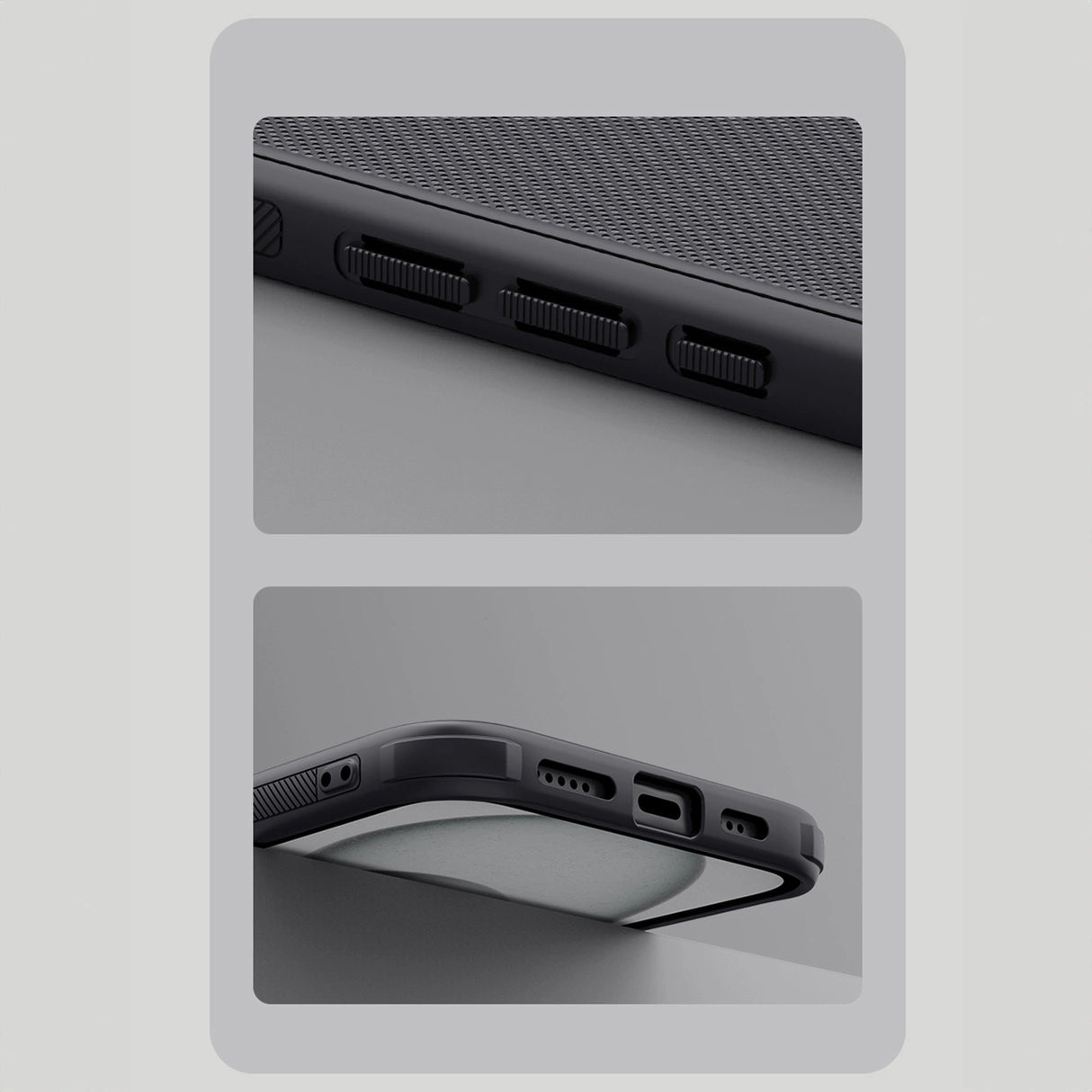 Nillkin Super Frosted Shield Pro Magnetisk Case til iPhone 16 - sort