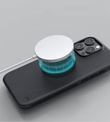 Nillkin Super Frosted Shield Pro Magnetisk Case til iPhone 16 Pro Max - sort