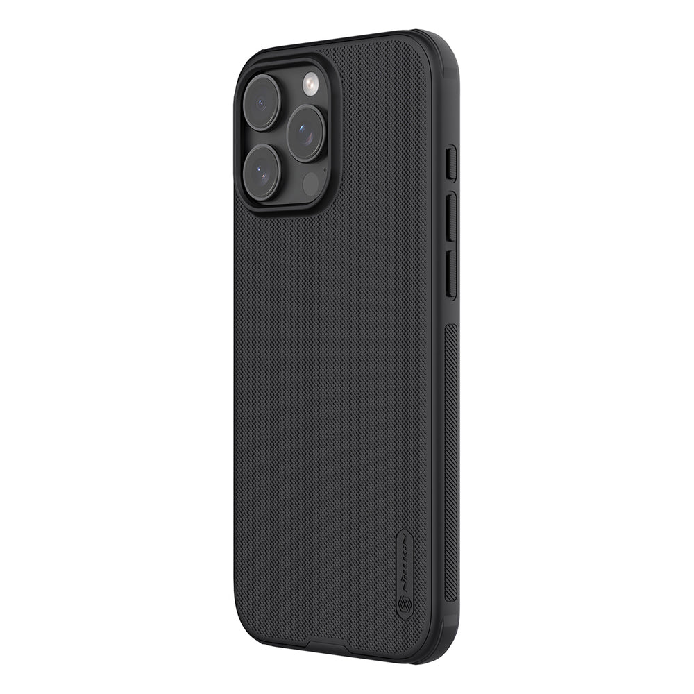 Nillkin Super Frosted Shield Pro Magnetisk Case til iPhone 16 Pro Max - sort