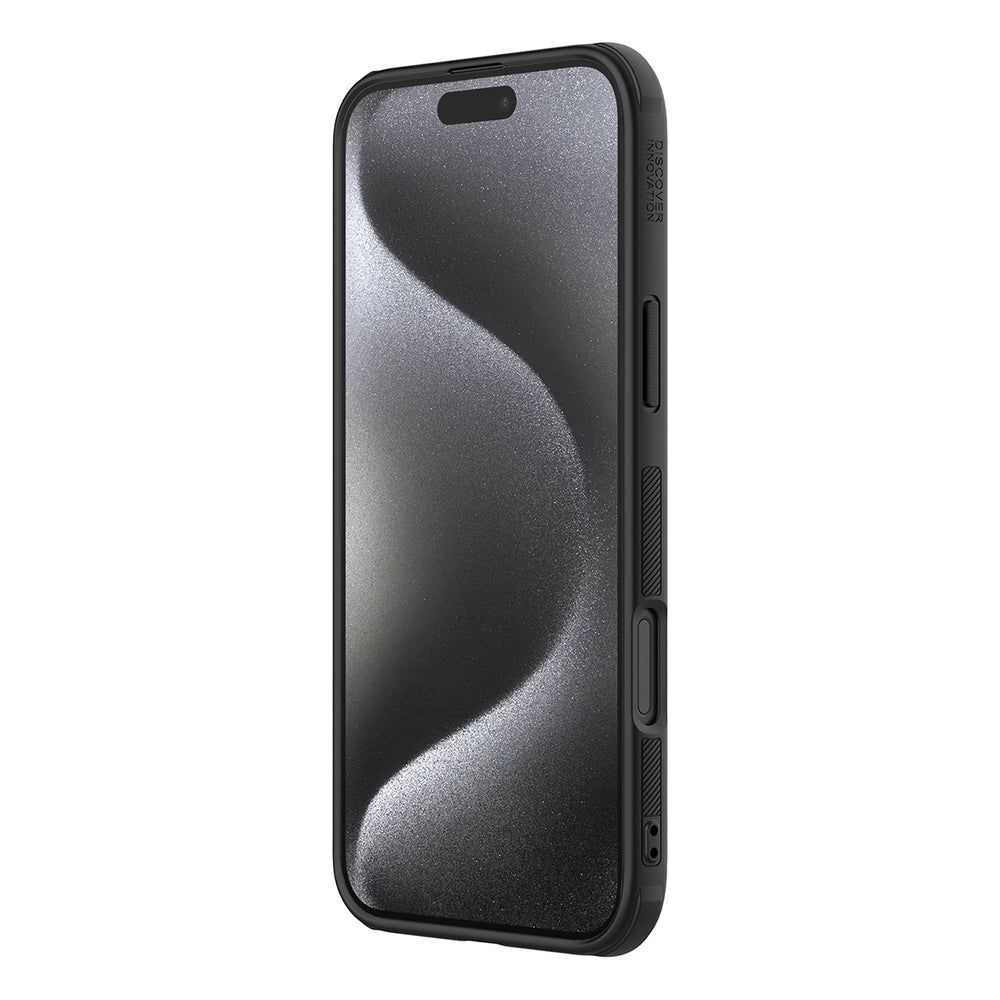 Nillkin Super Frosted Shield Pro Magnetisk Case til iPhone 16 Pro Max - sort