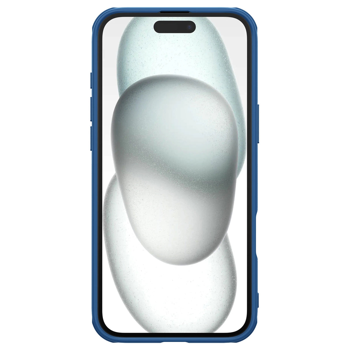 Nillkin Super Frosted Shield Pro-kasse til iPhone 16 - blå