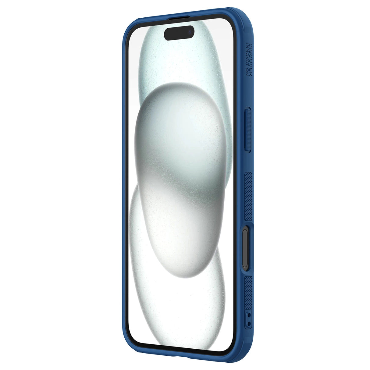 Nillkin Super Frosted Shield Pro-kasse til iPhone 16 - blå