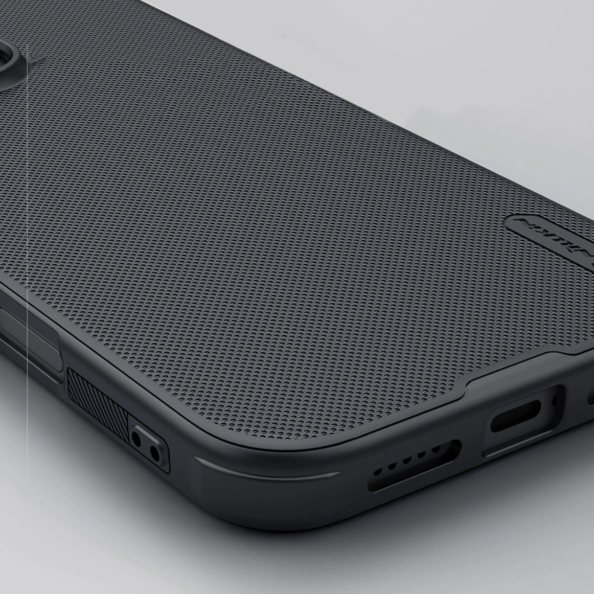 Nillkin Super Frosted Shield Pro-kasse til iPhone 16 Pro - sort