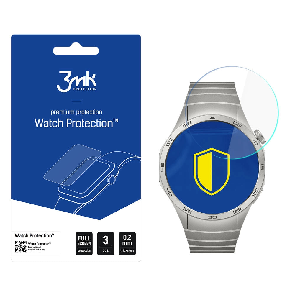Hybrid Glass 3mk Watch Protection FlexibleGlass til Huawei Watch GT 4 46mm