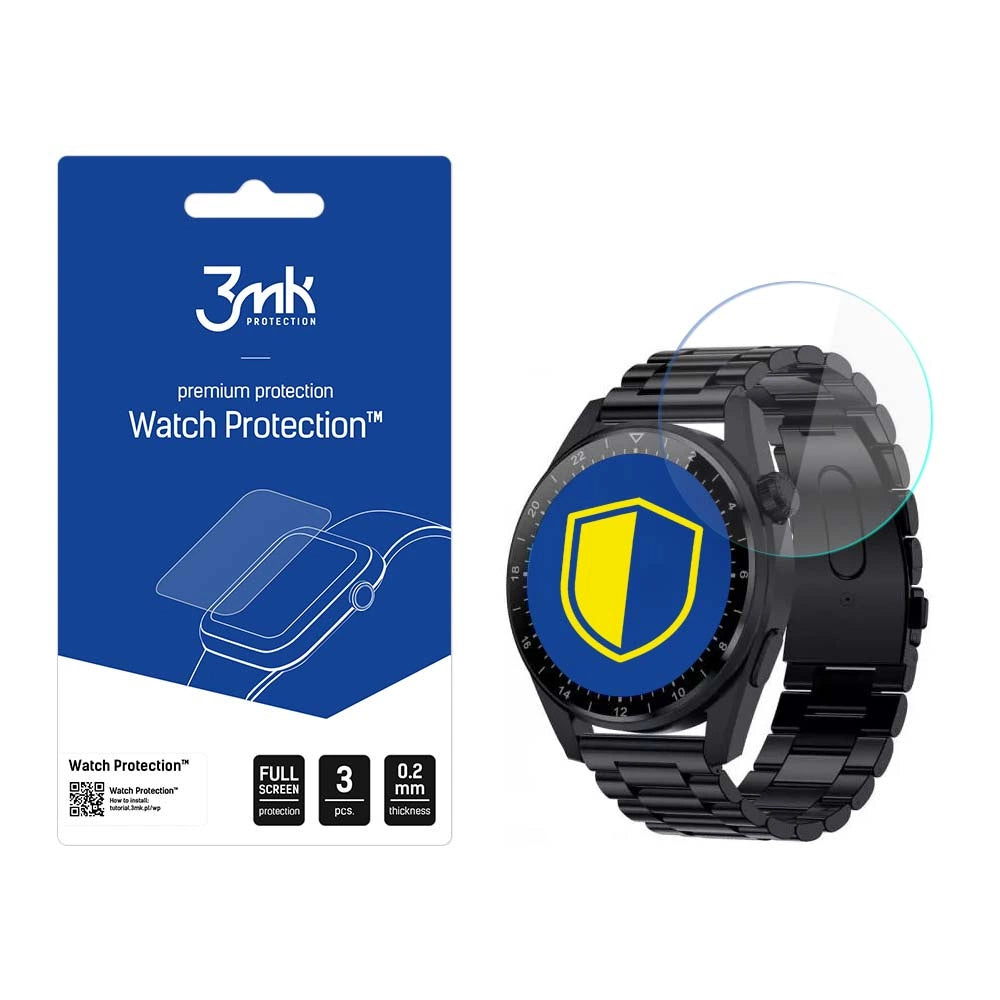 3mk Watch ProtectionTM mod FlexibleGlass hybridglas på Rubicon RNCE78