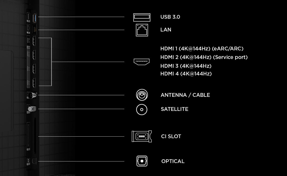 TCL 65C8L SQD-Mini LED Google TV