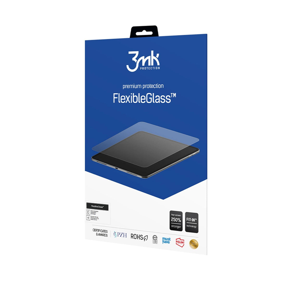 3mk FlexibleGlassTM hybridglas til MacBook Pro 14" M1 / M2 / M3