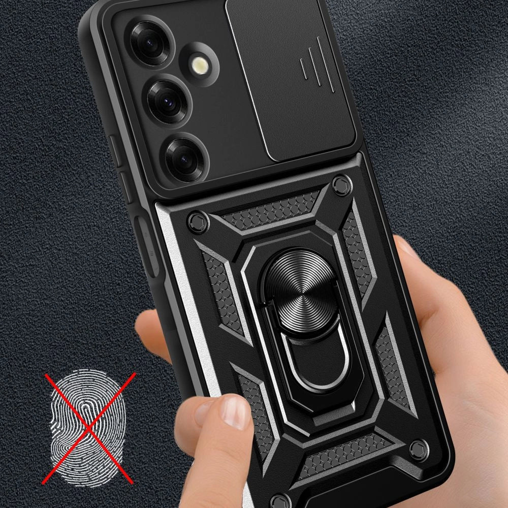 Tech-Protect Camshield Pro Case til Samsung Galaxy M35 5G - sort