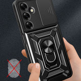 Tech-Protect Camshield Pro Case til Samsung Galaxy M35 5G - sort